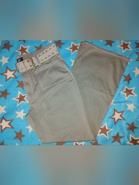 💚Angel's Wide-Leg Pants (+)Belt